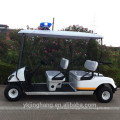 4 seater police electric golf carts for community